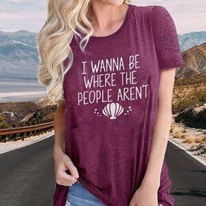 NWT Little Mermaid Funny Large Tee Shirt